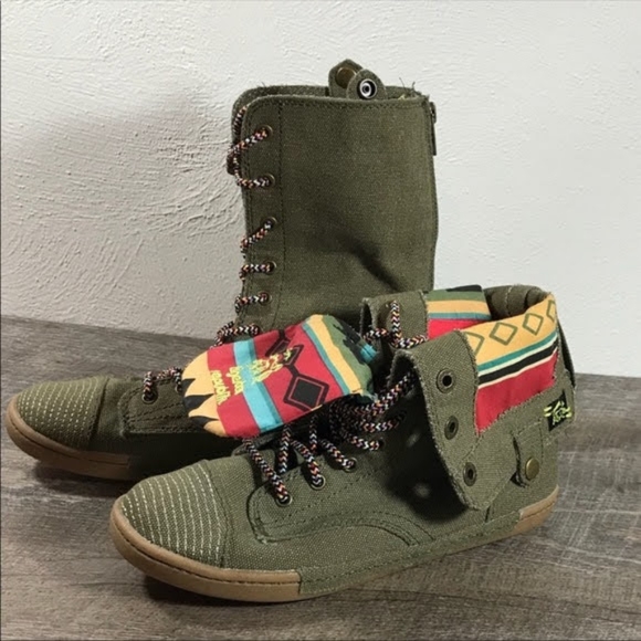 TigerBear Republik Vegan Hightop Vintage Rare - Picture 1 of 5
